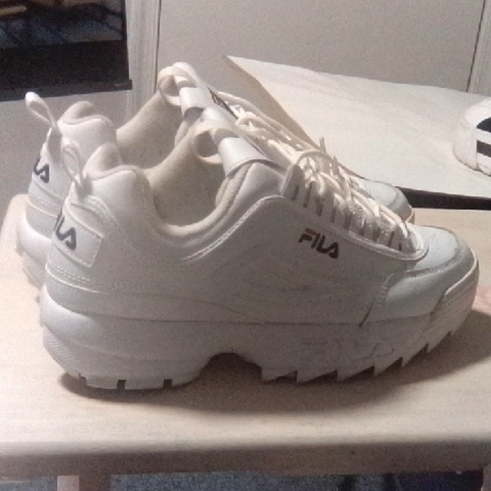 Fila White Athletic Sneakers